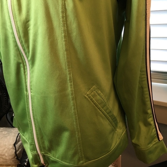 SJB active zipper front long sleeves side pockets athletic jacket. - Picture 7 of 11